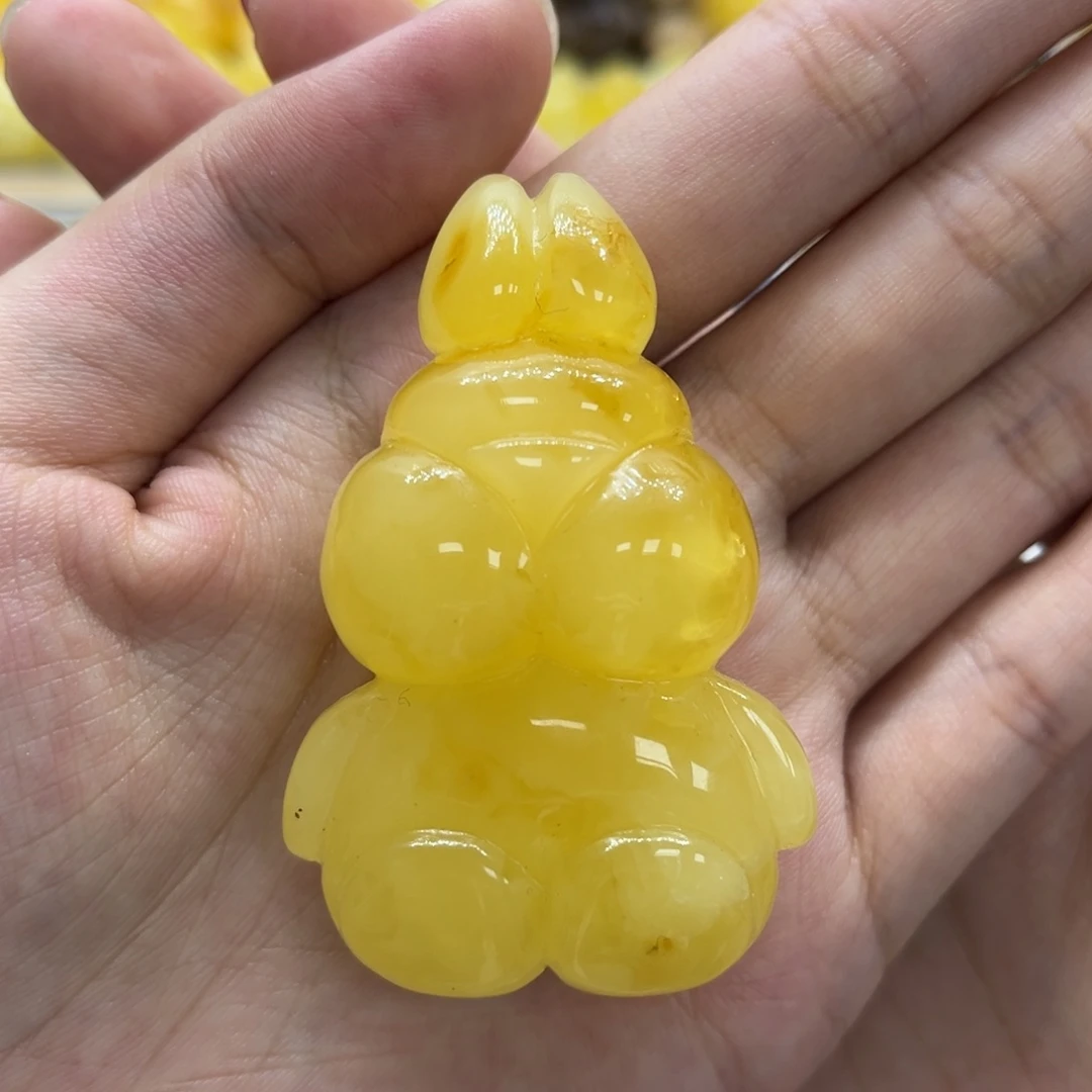 未镶嵌琥珀裸石天然琥珀