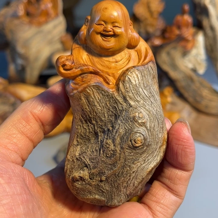 柏木（崖柏）根雕工艺摆件