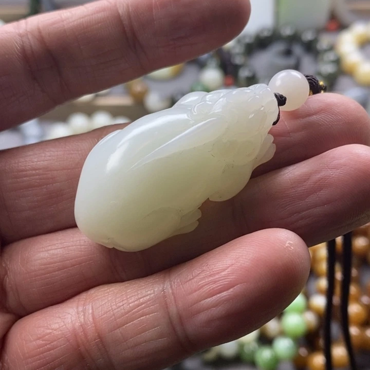 和田玉挂件未镶嵌P*L