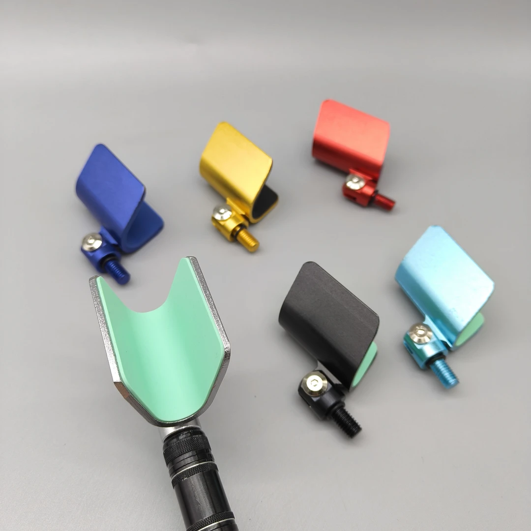 自动回弹支架头支架头红色渔具用品(内置颜色随机)