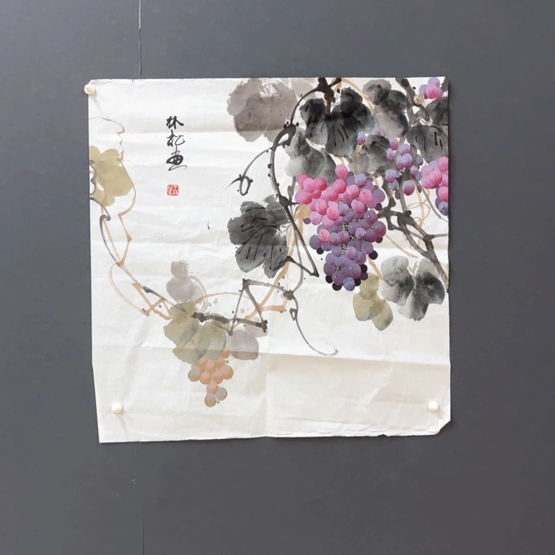 国画四尺斗方作品哈哈哈哈哈哈