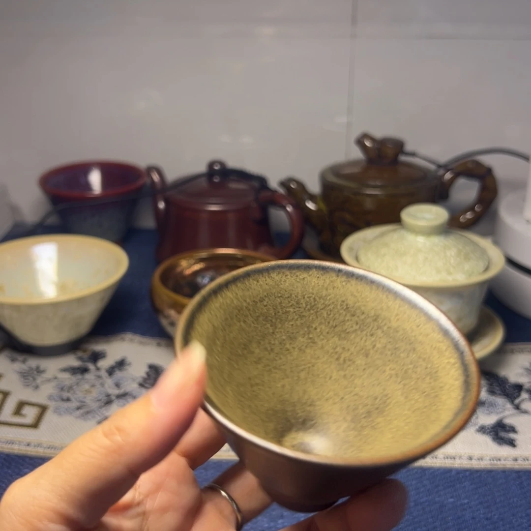 建阳原产地 建盏 周末愉快