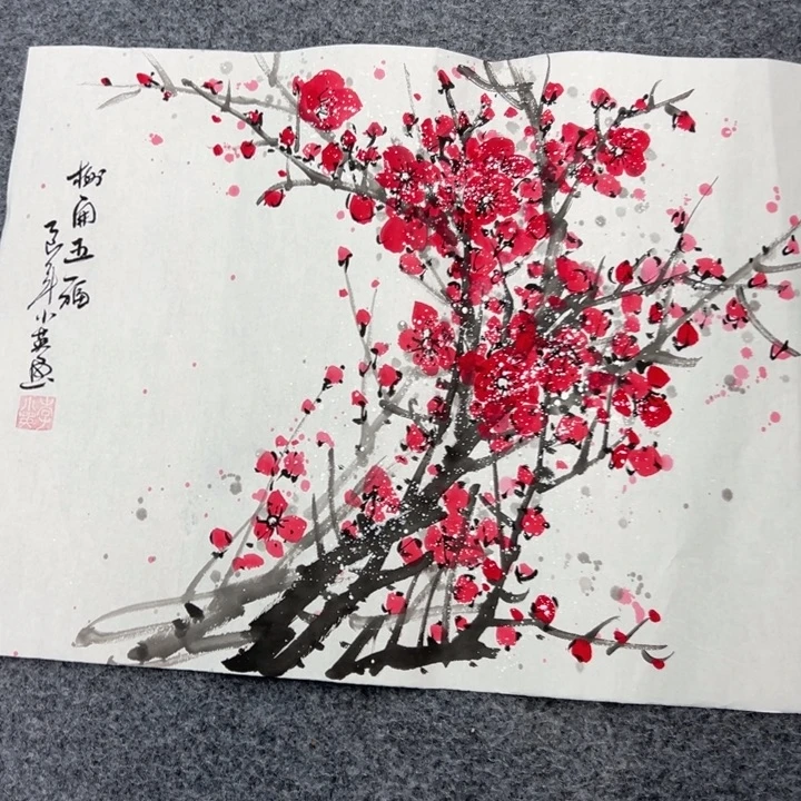 国画绘画作品请欣赏展示