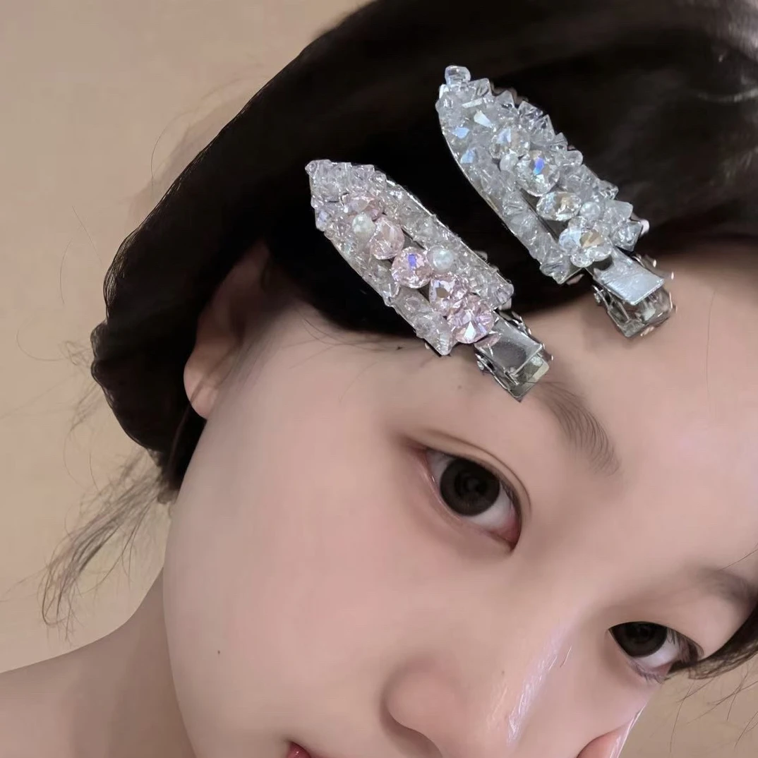 同款发夹侧边高级鸭嘴夹子发卡碎发可爱抓夹ins小饰品香蕉饰品