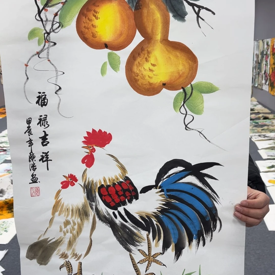 国画我的小伙伴都是我