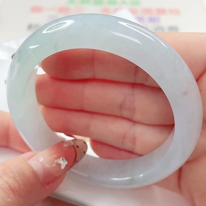 翡翠未镶嵌手镯56x14