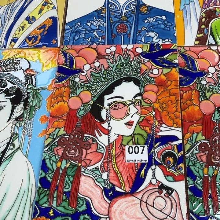 大***a瓷板画瓷板画25/40加框