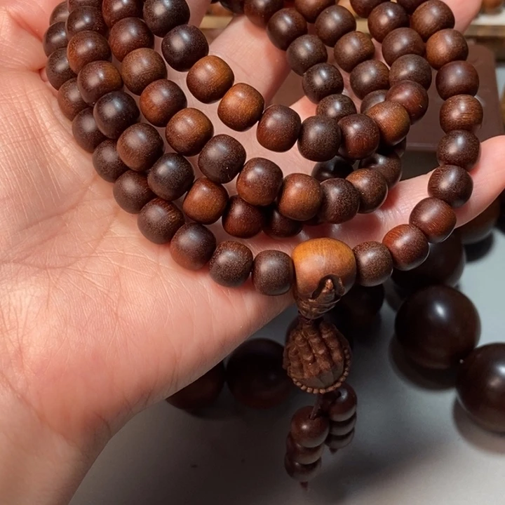 三***少檀香木老山檀香檀香王0.8*0.9*108，焦糖奶甜香