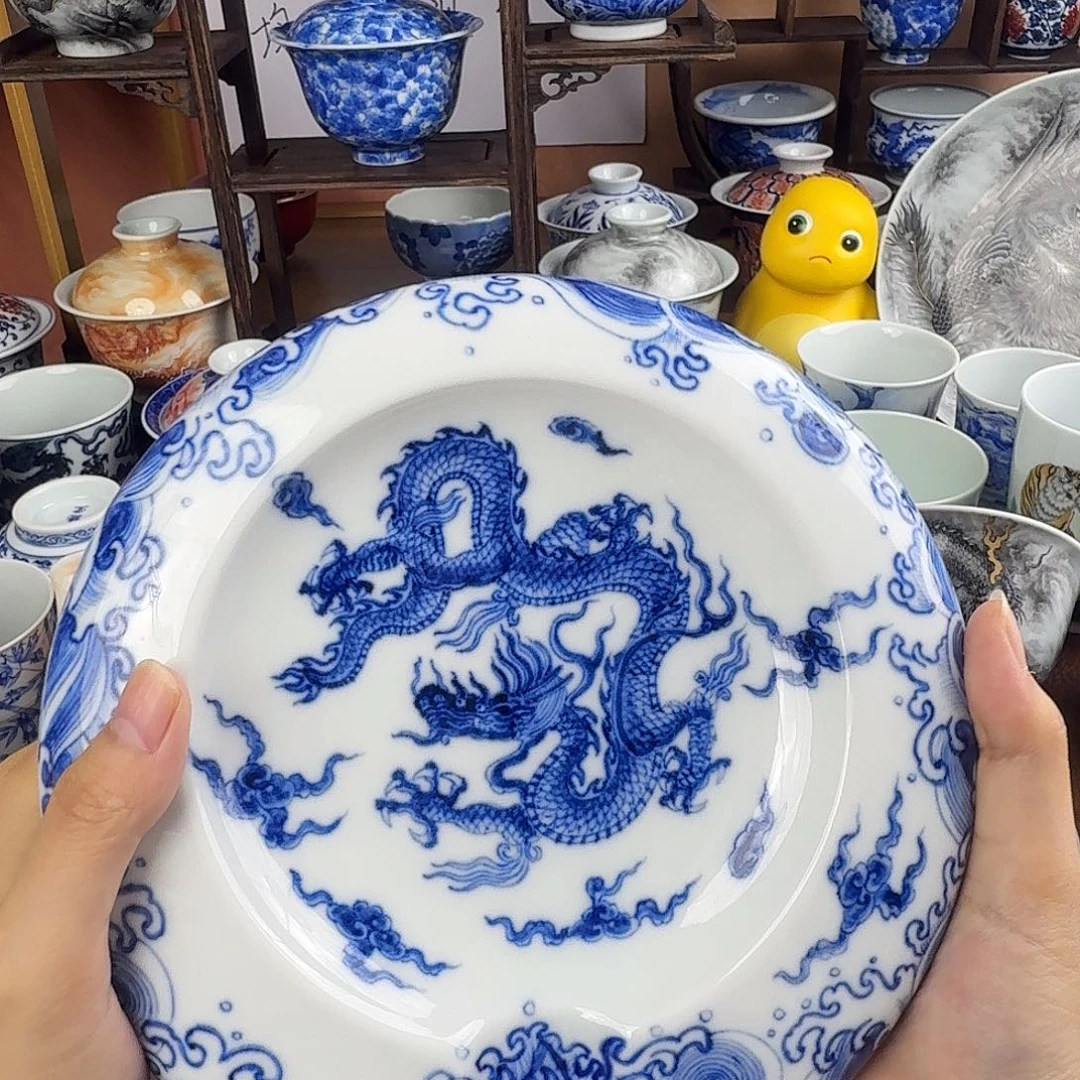 景德镇陶瓷手绘作品
