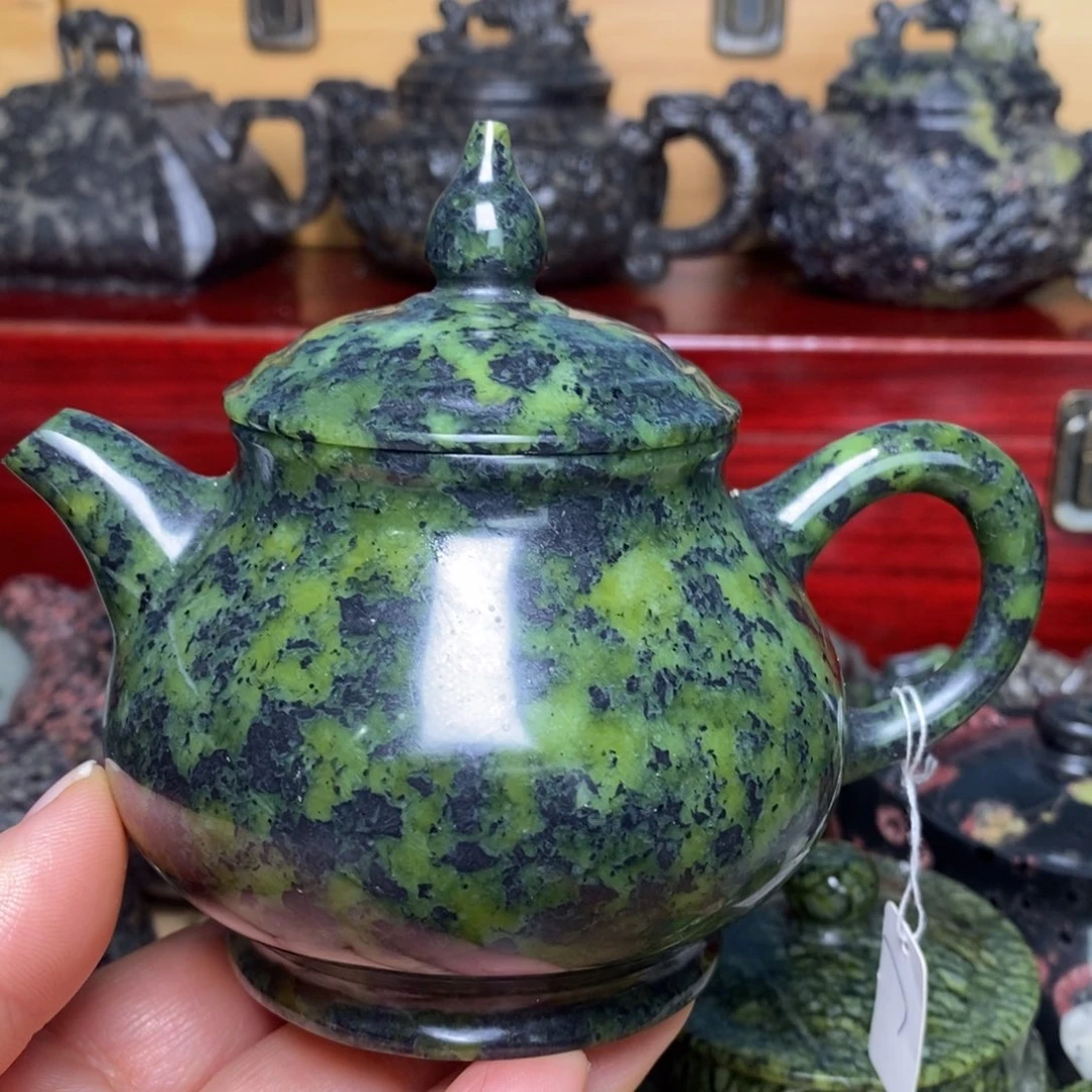 藏玉药王石潘壶230cc