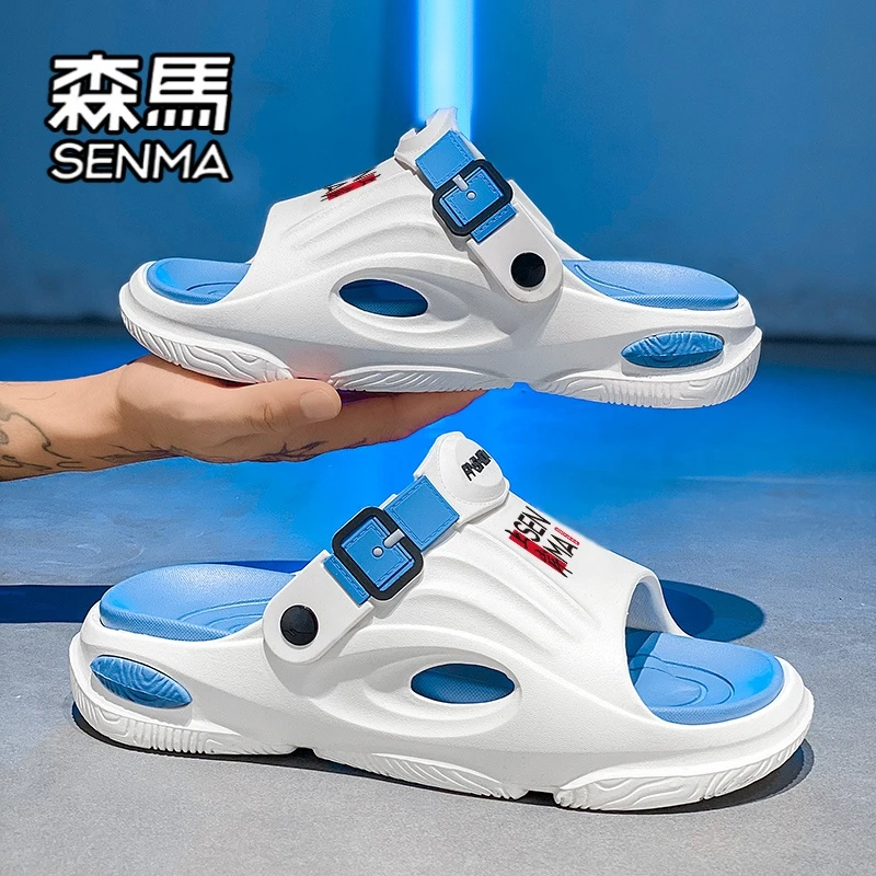 森马拖鞋男夏季外穿青少年厚底凉拖运动两用防滑防臭大码沙滩凉鞋