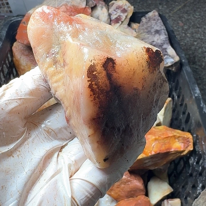 寿山石青*花寿山石的故事