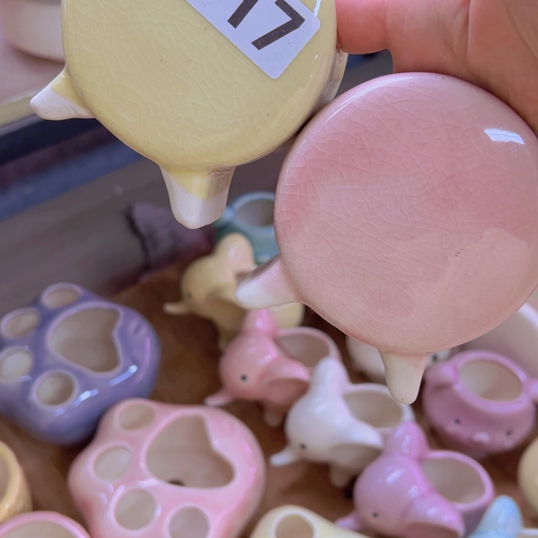 陶瓷花盆当场凑满12包邮