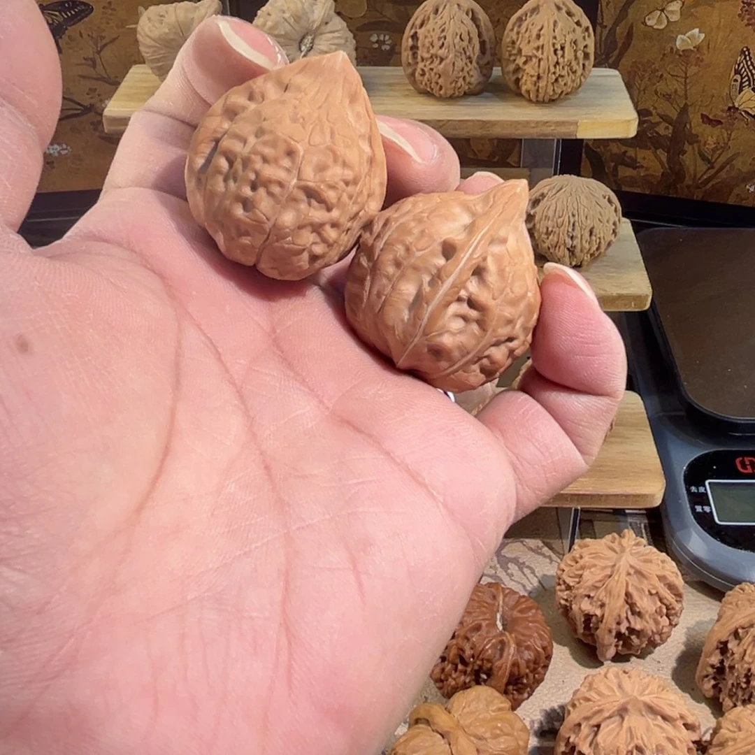 把件文玩核桃龟甲纹