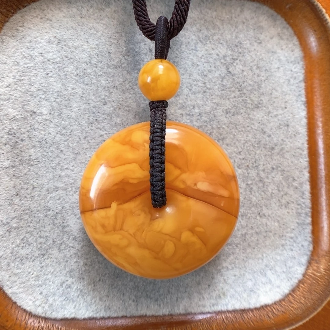 未镶嵌颈饰蜜蜡蜜蜡