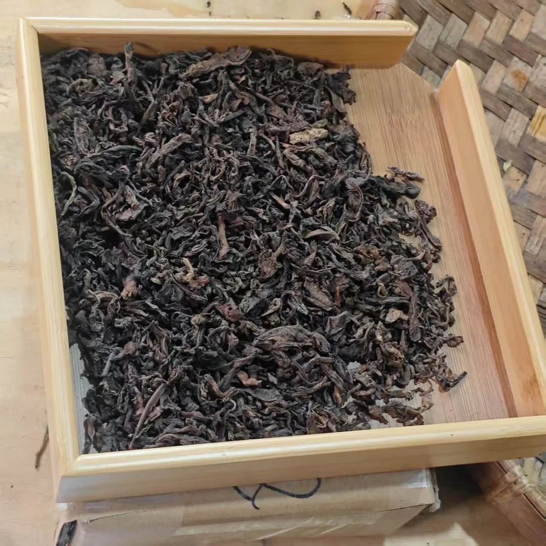 2016年勐库东半山普洱熟散茶357g/饼2月21日（34号茶农）