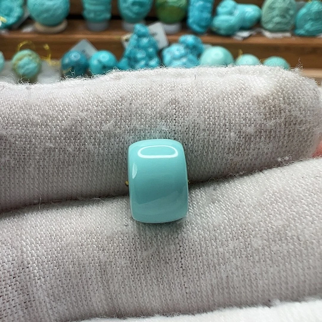 绿松石直切珠 未镶嵌