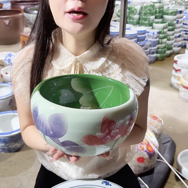 瓷片口径23厘米 高度13厘米