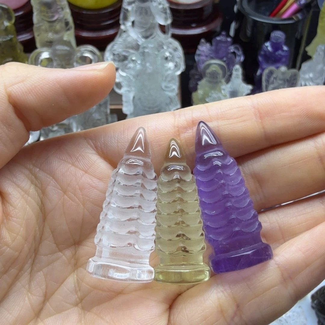 水晶珠宝半成品未镶嵌