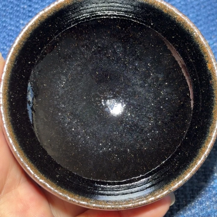 茶盏建盏高端主人杯乌金