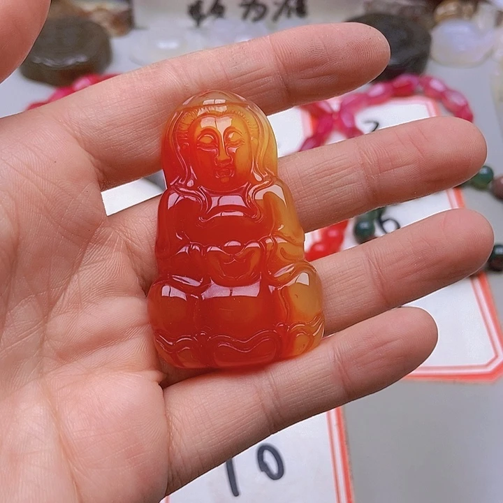 【闪购商品】未镶嵌玛瑙/玉髓珠宝半成品?***缘