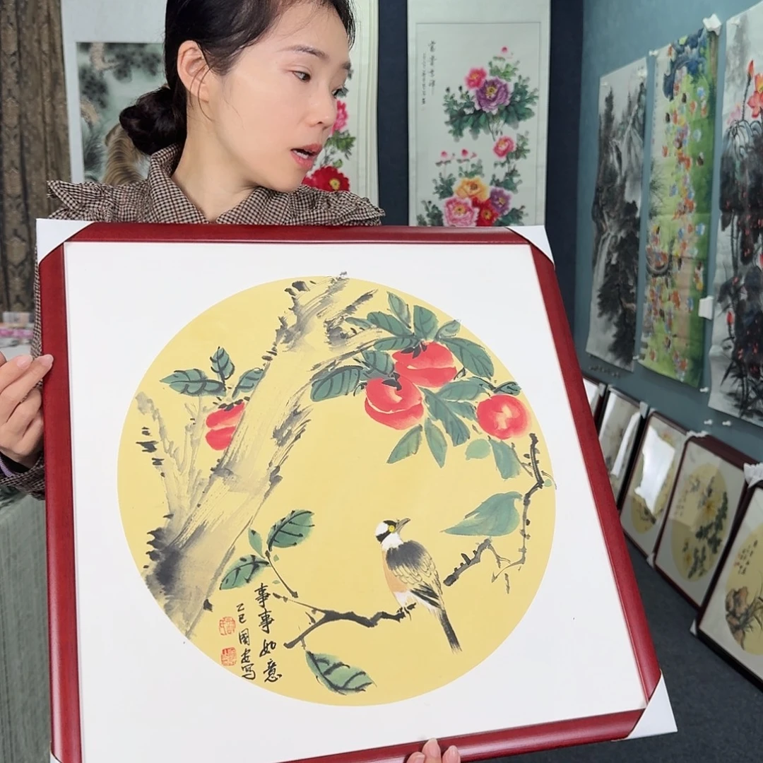 纯手绘的好看作品