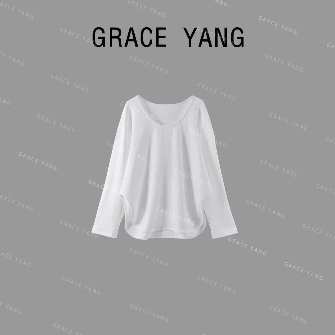 软糯刚需 秋冬百搭U领长袖磨毛打底