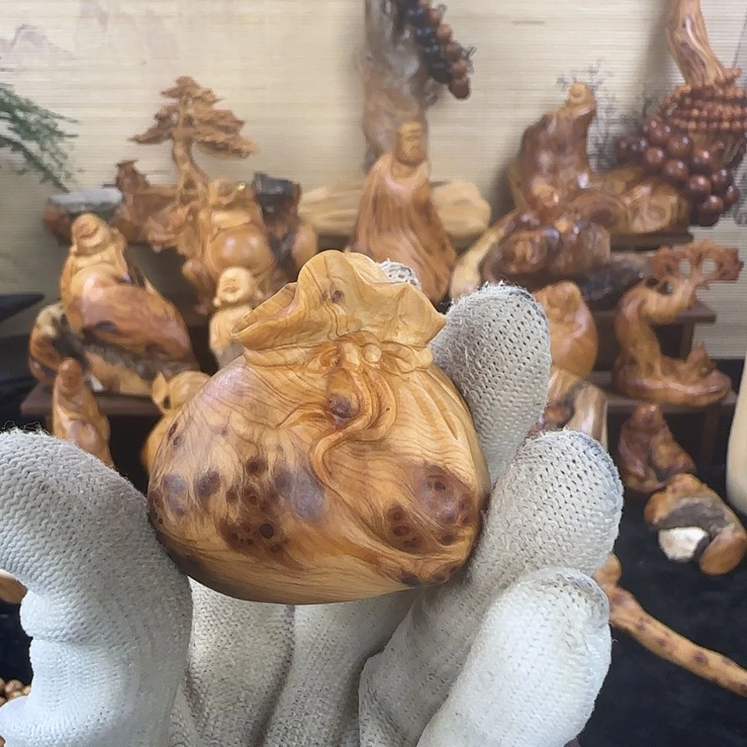 柏木（崖柏）摆件，手把件