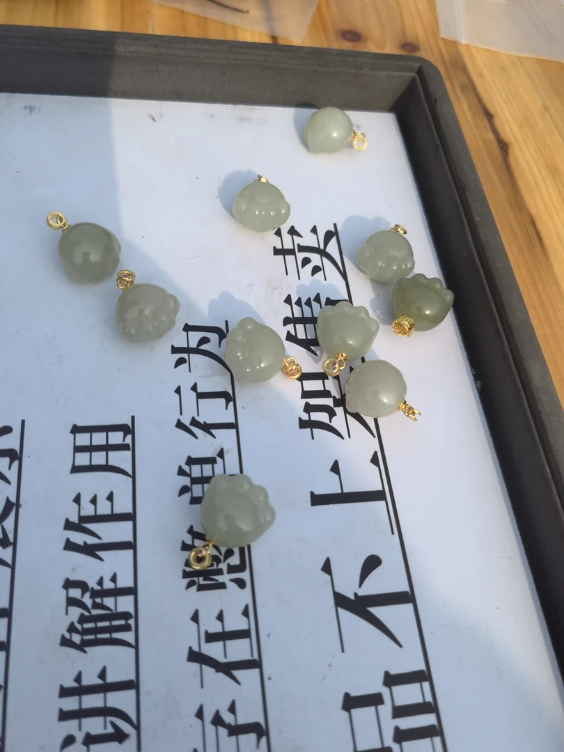 和田玉s925猫爪多样性发一