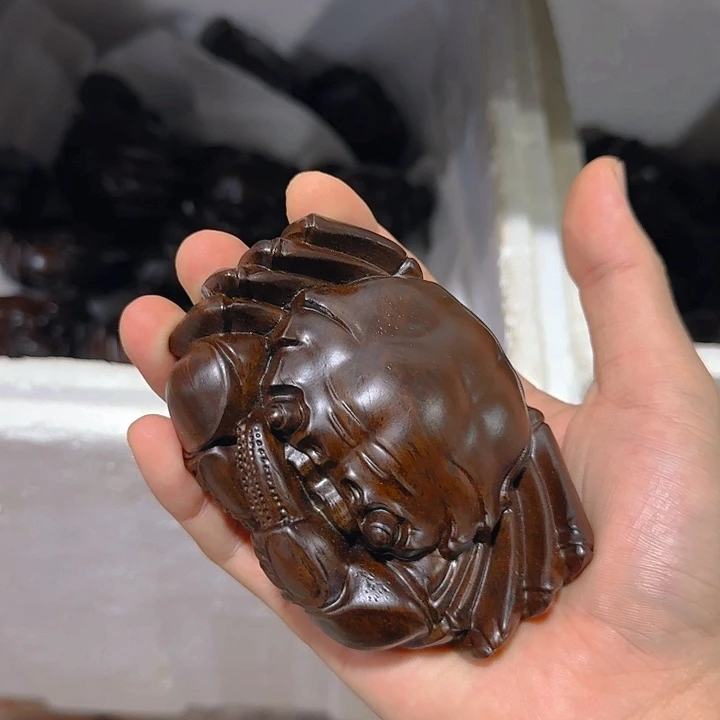 木黑檀木10螃蟹一只
