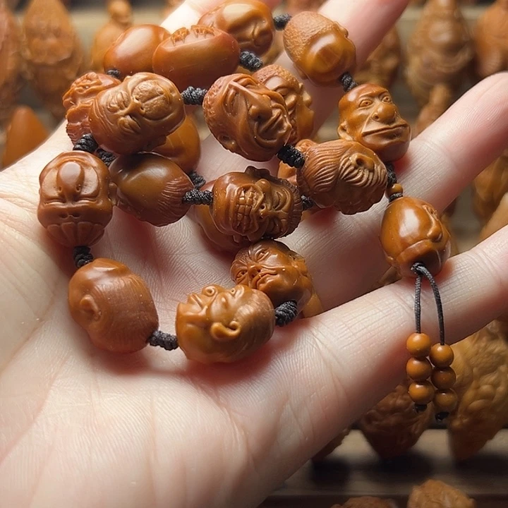 混***熊吊坠橄榄核橄榄核