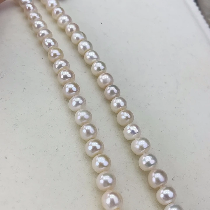 淡水珍珠颈饰未镶嵌9➕炫彩