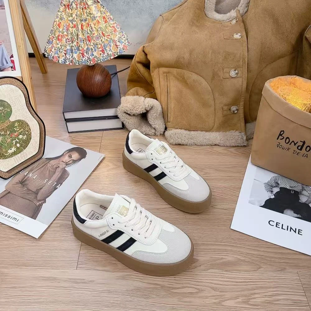 F008舒适百搭软底休闲鞋仓