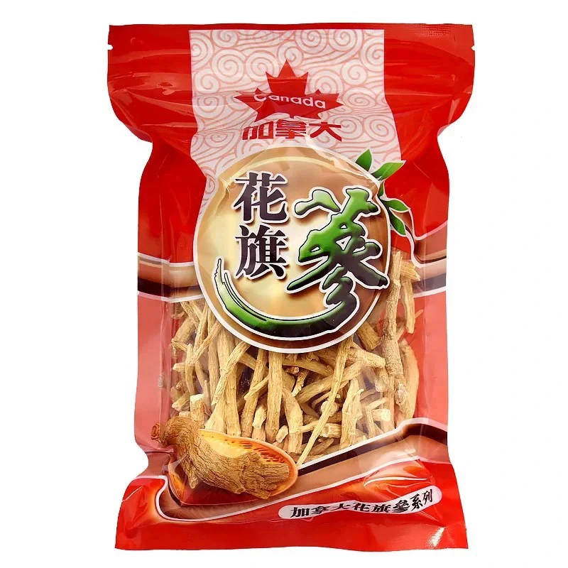 加拿大花旗参粗须500g西洋参须根参丁可磨粉煮水煲汤滋补