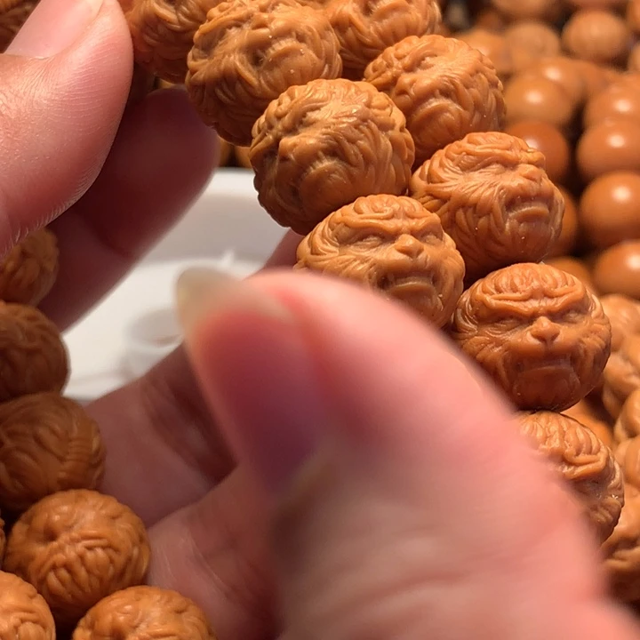 【闪购商品】猴头核桃手串毛****）悟空