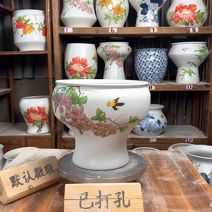 摆件口22紫藤新款新款陶瓷