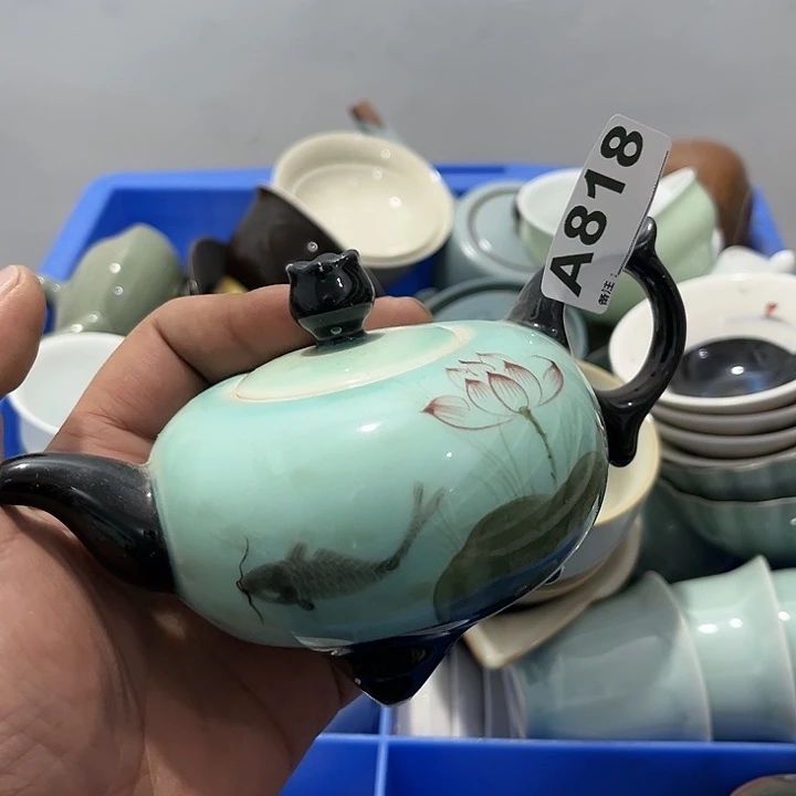 茶具默认微瑕瓷器、茶具、壶、摆件，介意勿拍