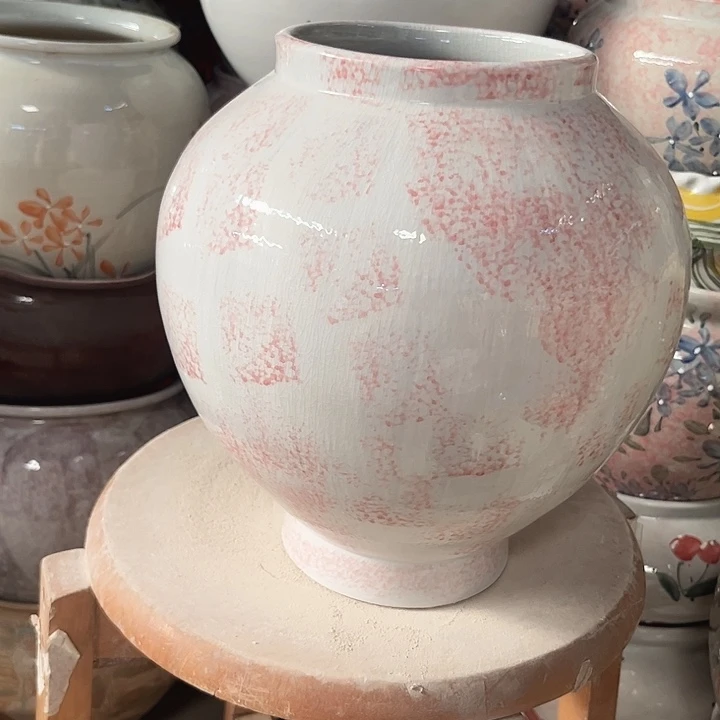 瓷片口12高25无孔瑕景德镇陶瓷学院