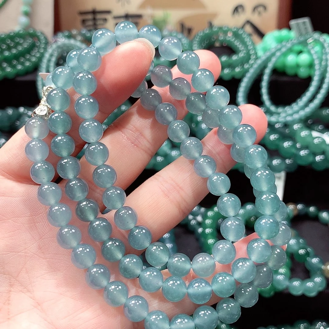未镶嵌手链翡翠卡8