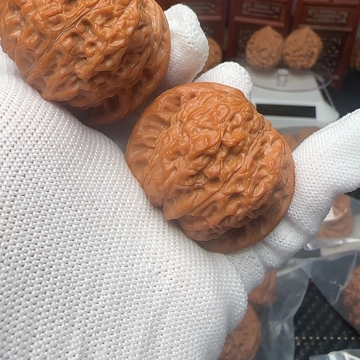 桃核把件血麒麟44福利