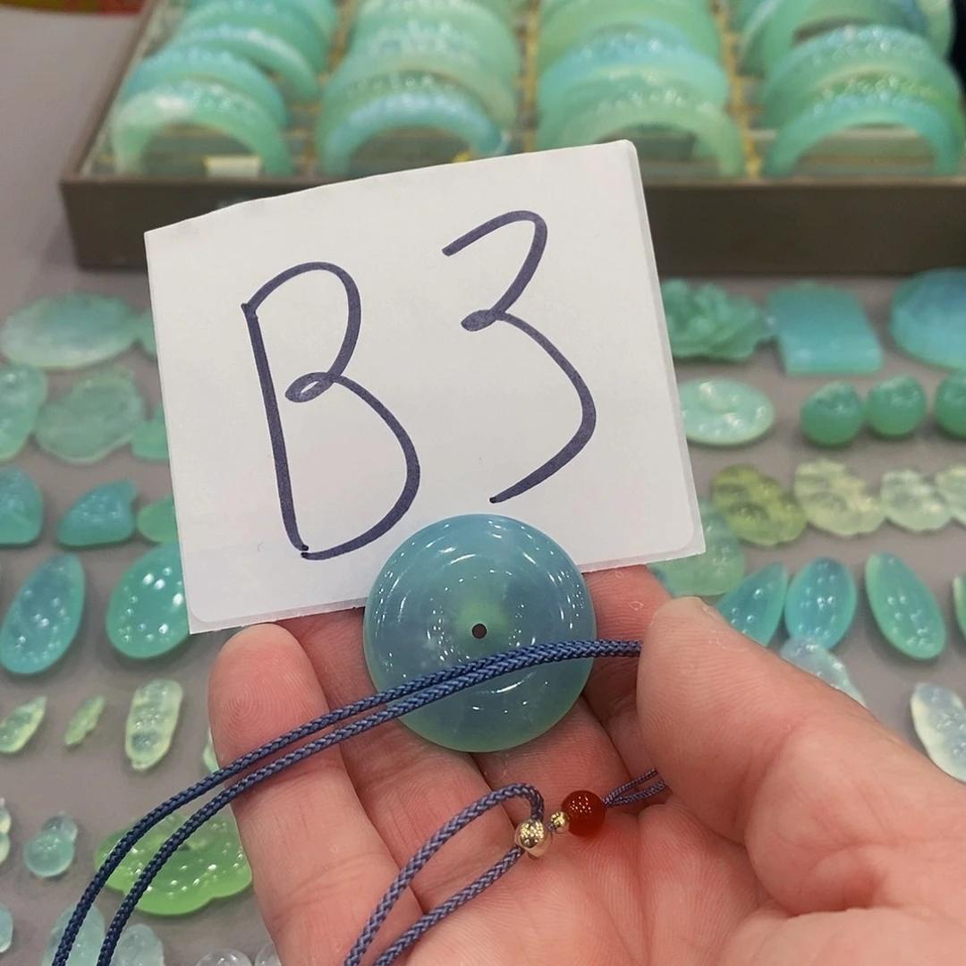 蛇纹石玉珠宝奇石未镶嵌百**到