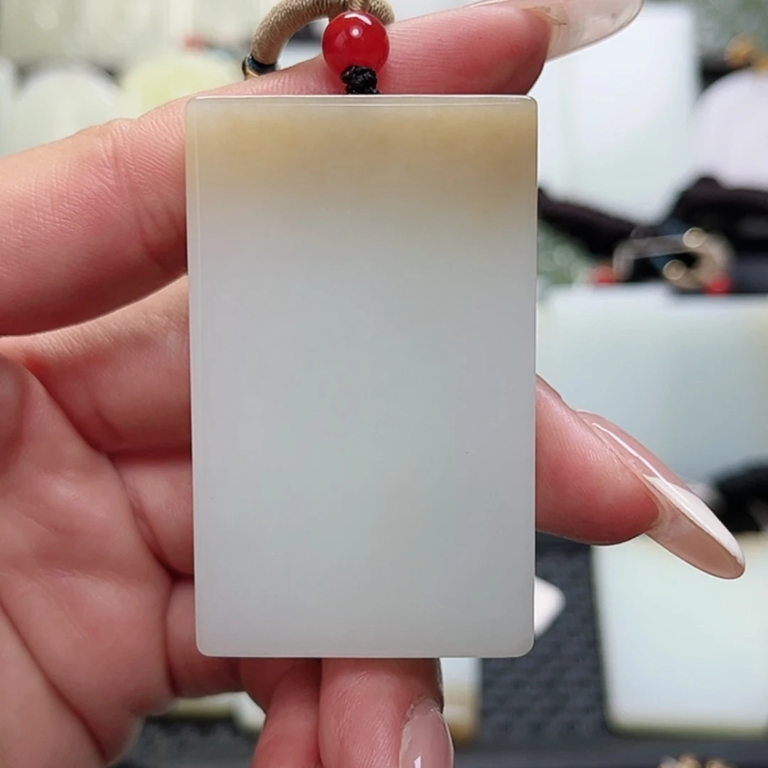 【闪购商品】颈饰未镶嵌和田玉@***子