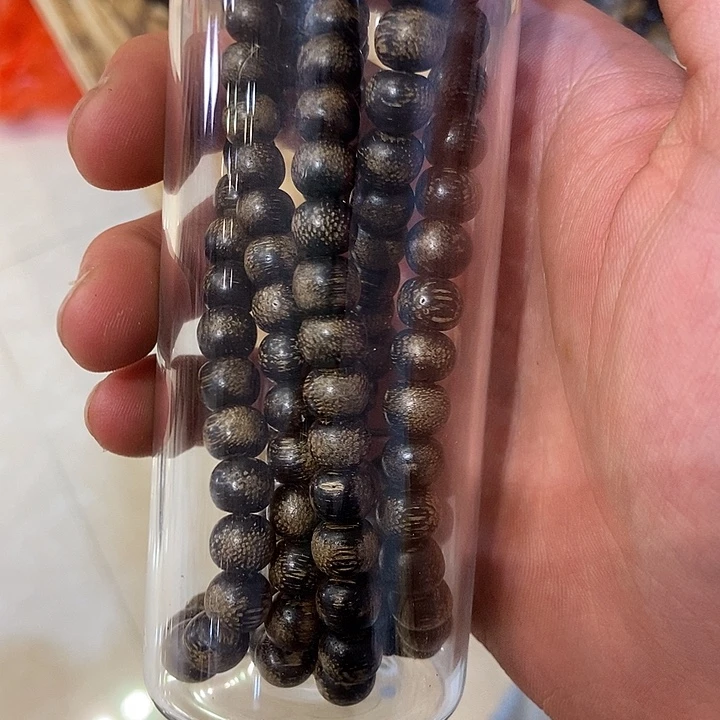 旺***串紫檀木类端景台手串