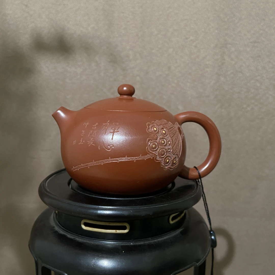 宜兴手工紫砂陶 茶壶GS3429-14