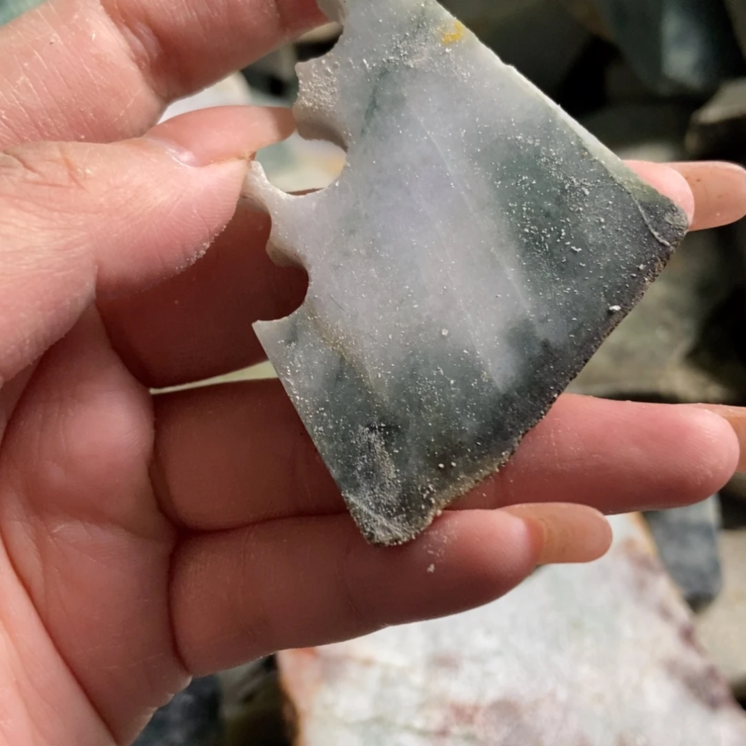 翡翠未镶嵌挂件天然翡翠