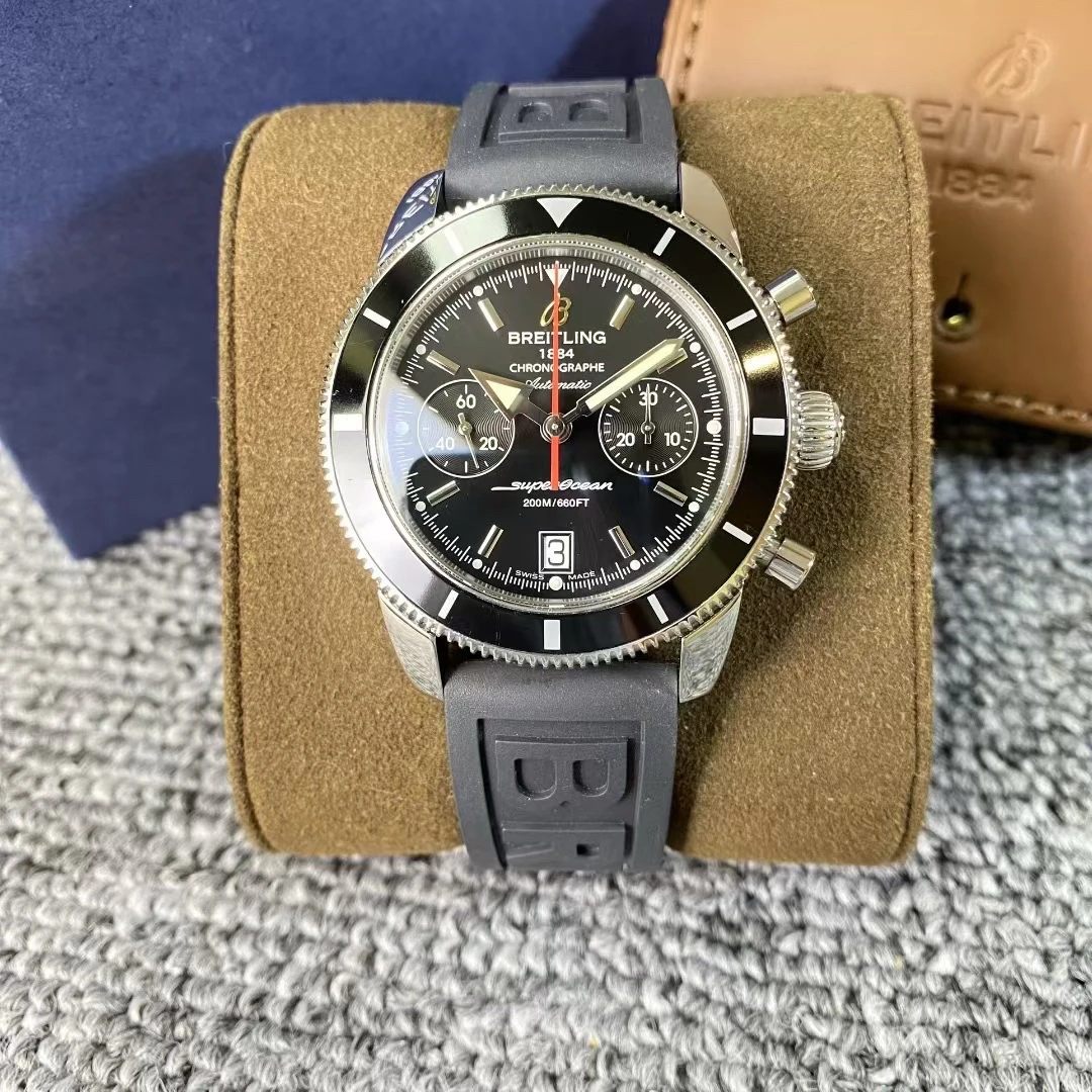 95新 BREITLING/百年灵 亚虎/超海文化/44mm/单表