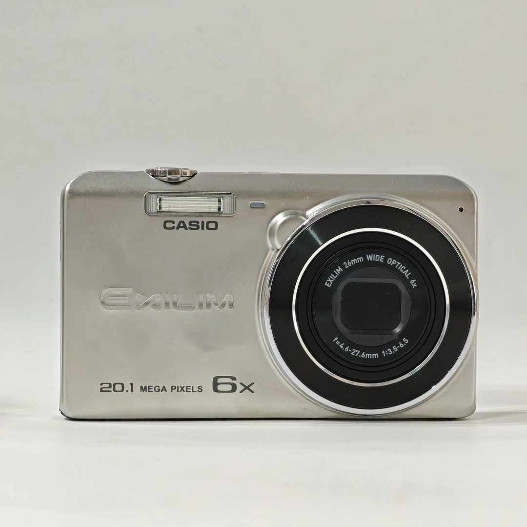 95新 Casio/卡西欧 z890银色2010w像素6x光变ccd数码相机