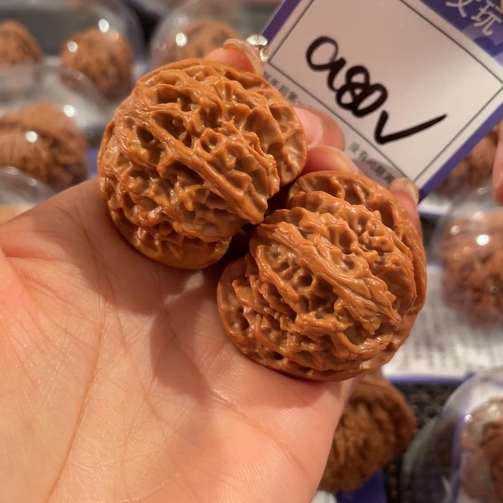 把件文玩核桃80号边4.0肚4.2苹果