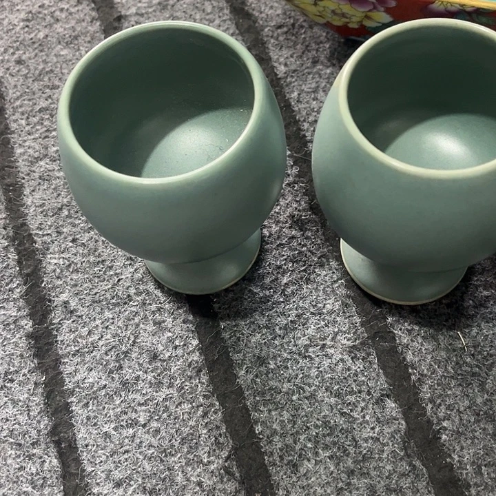 淡***志其他高足杯子一对