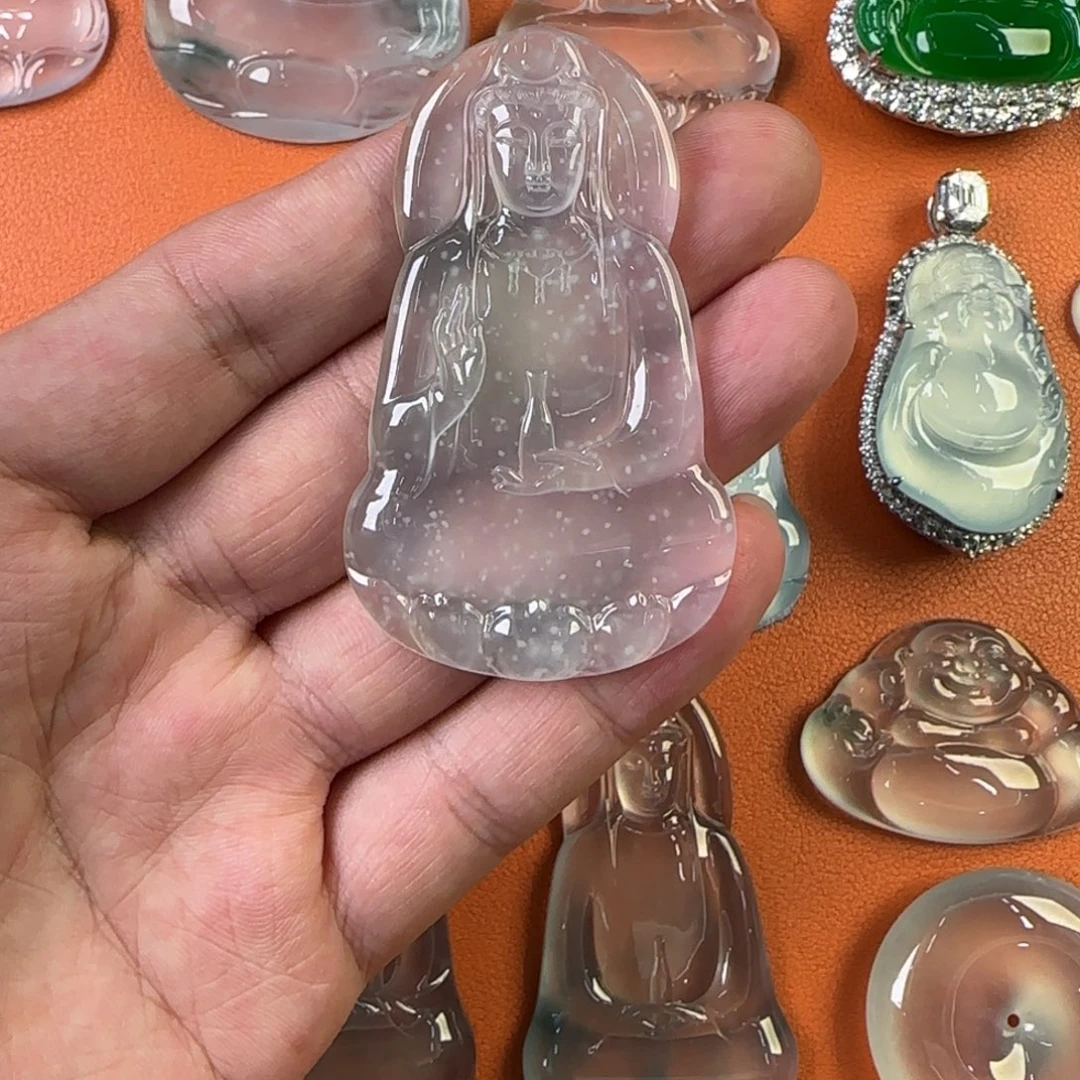 定制翡翠未镶嵌天然